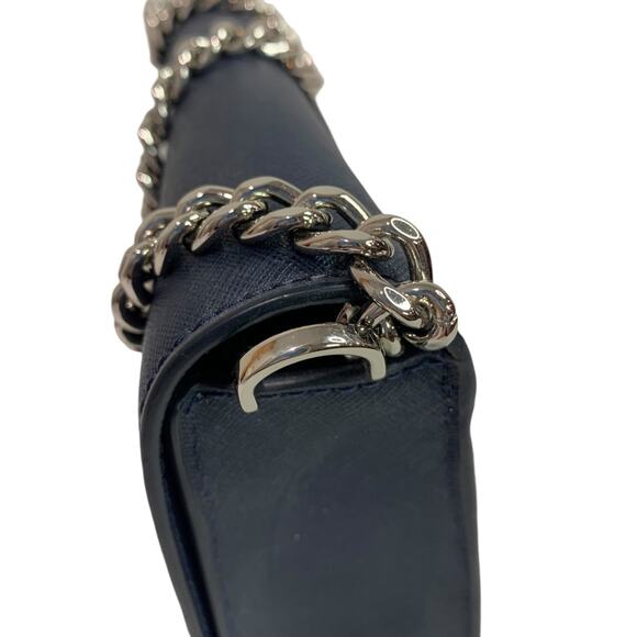 Kate Spade Cameron Converitble Crossbody Navy Blue Gray Saffiano Leather - Picture 6 of 11